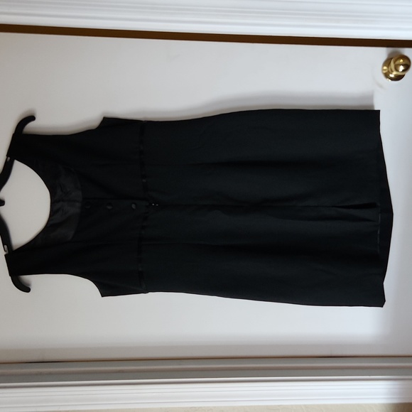 John Roberts Size 12 Black Dress - Picture 3 of 7